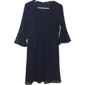 Banana Republic 3/4 Sleeve Flutter Dress